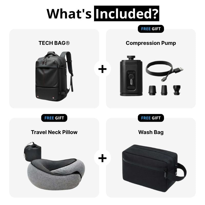 TECH BAG® Travel Backpack